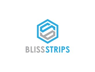 BLISS STRIPS logo design by KaySa