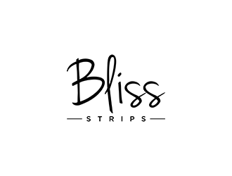 BLISS STRIPS logo design by ndaru