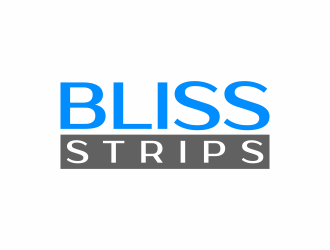 BLISS STRIPS logo design by Renaker