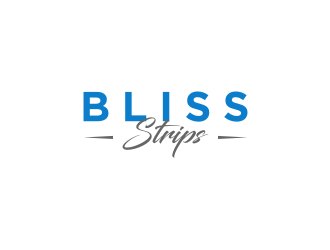 BLISS STRIPS logo design by sodimejo