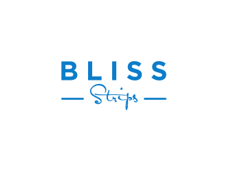 BLISS STRIPS logo design by sodimejo