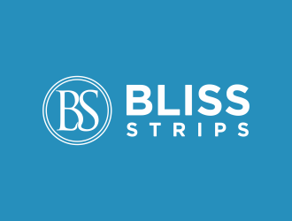 BLISS STRIPS logo design by Mahrein