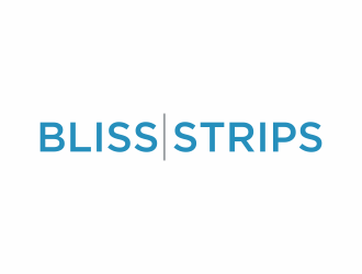 BLISS STRIPS logo design by Mahrein