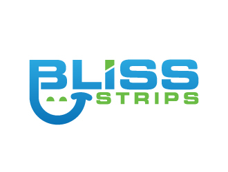 BLISS STRIPS logo design by GETT