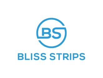 BLISS STRIPS logo design by maserik