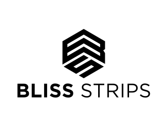 BLISS STRIPS logo design by puthreeone
