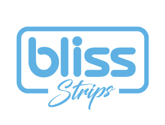 BLISS STRIPS logo design by jaize