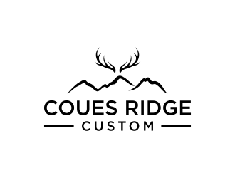 COUES RIDGE CUSTOM logo design by funsdesigns