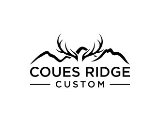 COUES RIDGE CUSTOM logo design by funsdesigns