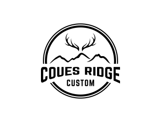 COUES RIDGE CUSTOM logo design by funsdesigns