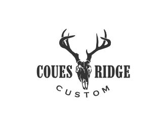 COUES RIDGE CUSTOM logo design by cintoko