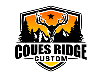 COUES RIDGE CUSTOM logo design by cintoko