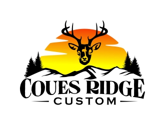 COUES RIDGE CUSTOM logo design by rizuki