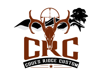 COUES RIDGE CUSTOM logo design by uttam