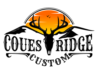 COUES RIDGE CUSTOM logo design by rgb1