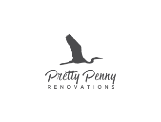 Pretty Penny Renovations  logo design by oke2angconcept