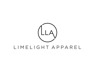 Limelight Apparel logo design by pel4ngi