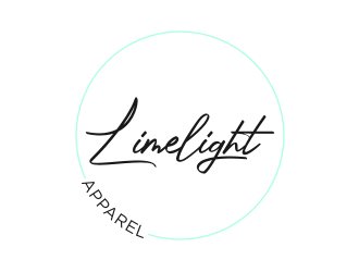 Limelight Apparel logo design by peundeuyArt