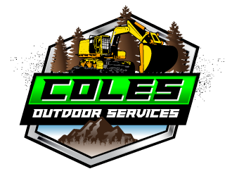 Coles Outdoor Services logo design by PRN123