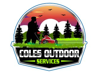 Coles Outdoor Services logo design by Suvendu