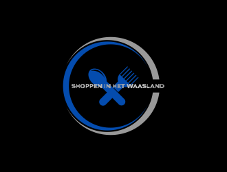 Shoppen in het Waasland logo design by bomie