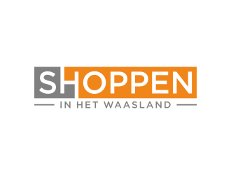 Shoppen in het Waasland logo design by p0peye