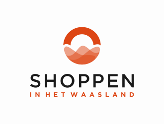 Shoppen in het Waasland logo design by veter