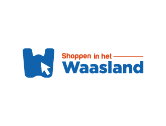Shoppen in het Waasland logo design by sakarep