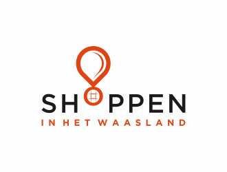 Shoppen in het Waasland logo design by veter