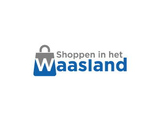 Shoppen in het Waasland logo design by sakarep