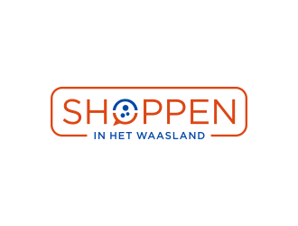 Shoppen in het Waasland logo design by GassPoll
