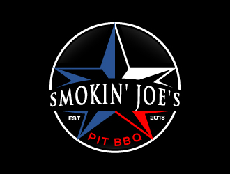 Smokin Joes Pit BBQ logo design by pambudi