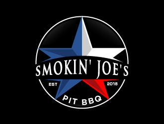 Smokin Joes Pit BBQ logo design by pambudi
