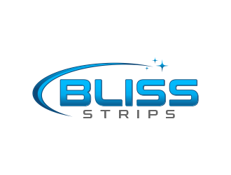 BLISS STRIPS logo design by zonpipo1