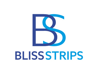 BLISS STRIPS logo design by Abril
