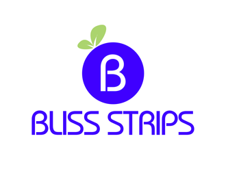 BLISS STRIPS logo design by kunejo