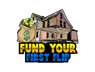 FUND YOUR FIRST FLIP logo design by uttam