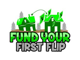 FUND YOUR FIRST FLIP logo design by Suvendu