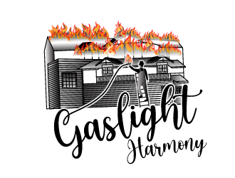 Gaslight Harmony logo design by keptgoing