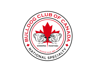 Bulldog Club of Canada National Specialty  logo design by GassPoll