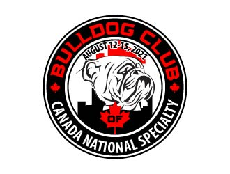 Bulldog Club of Canada National Specialty  logo design by Suvendu