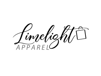 Limelight Apparel logo design by webmall