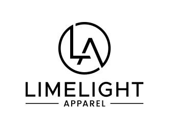 Limelight Apparel logo design by lexipej