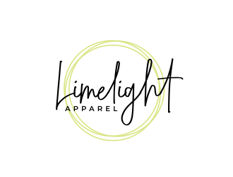 Limelight Apparel logo design by kimora
