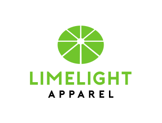 Limelight Apparel logo design by serprimero