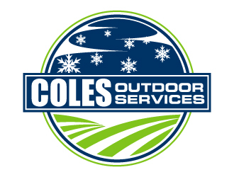Coles Outdoor Services logo design by Kirito