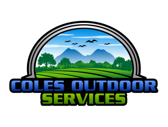 Coles Outdoor Services logo design by cintoko