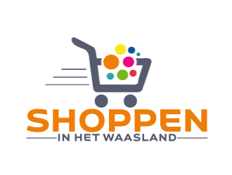 Shoppen in het Waasland logo design by AamirKhan