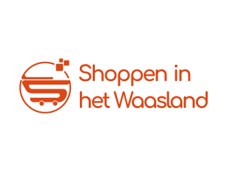 Shoppen in het Waasland logo design by cikiyunn