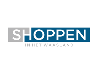 Shoppen in het Waasland logo design by afra_art
